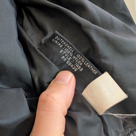 CHIA Vintage 80s Women's Leather Jacket - Picture 3 of 4